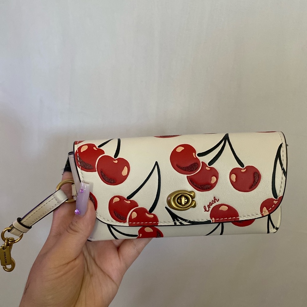 Coach Cherry Sunglasses Case